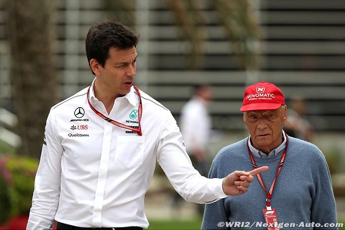 Wolff : Lauda manque à Mercedes F1 (...)